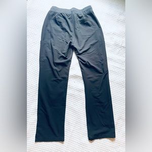 Mandala Black 9-Pocket Cargo Scrub Pants, 5 pairs, Size S